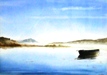 67  Mary Vivian  Scottish Loch Early Morning  Watercolour